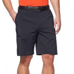 Chaps Mens Golf Shorts - Black Performance Comfort